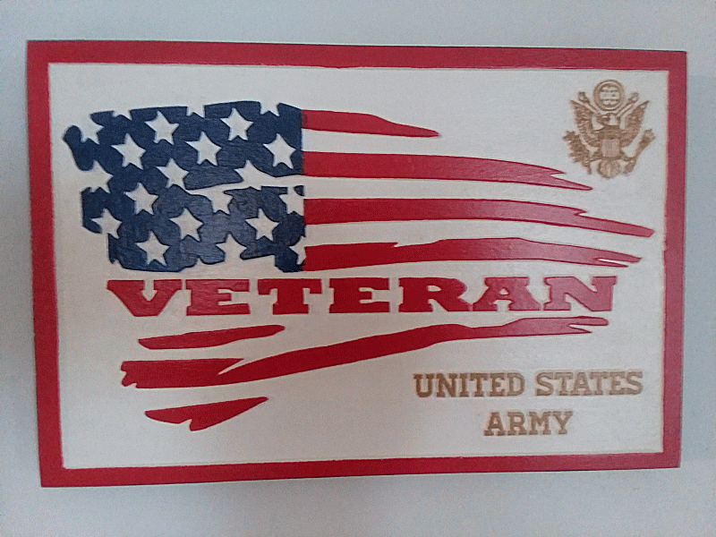 Army Veteran Sign $35.00