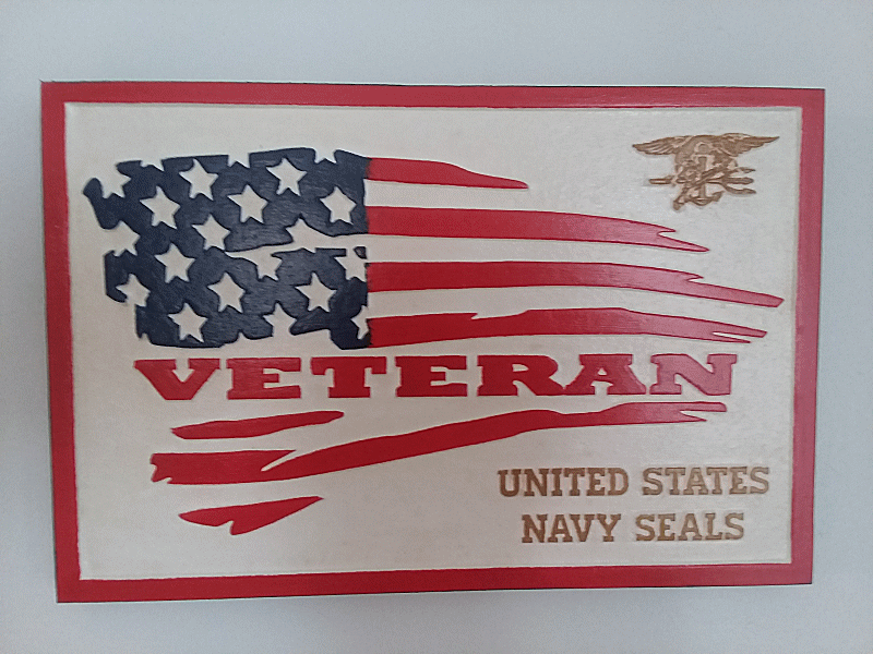 Navy Seal Veteran Sign $35.00